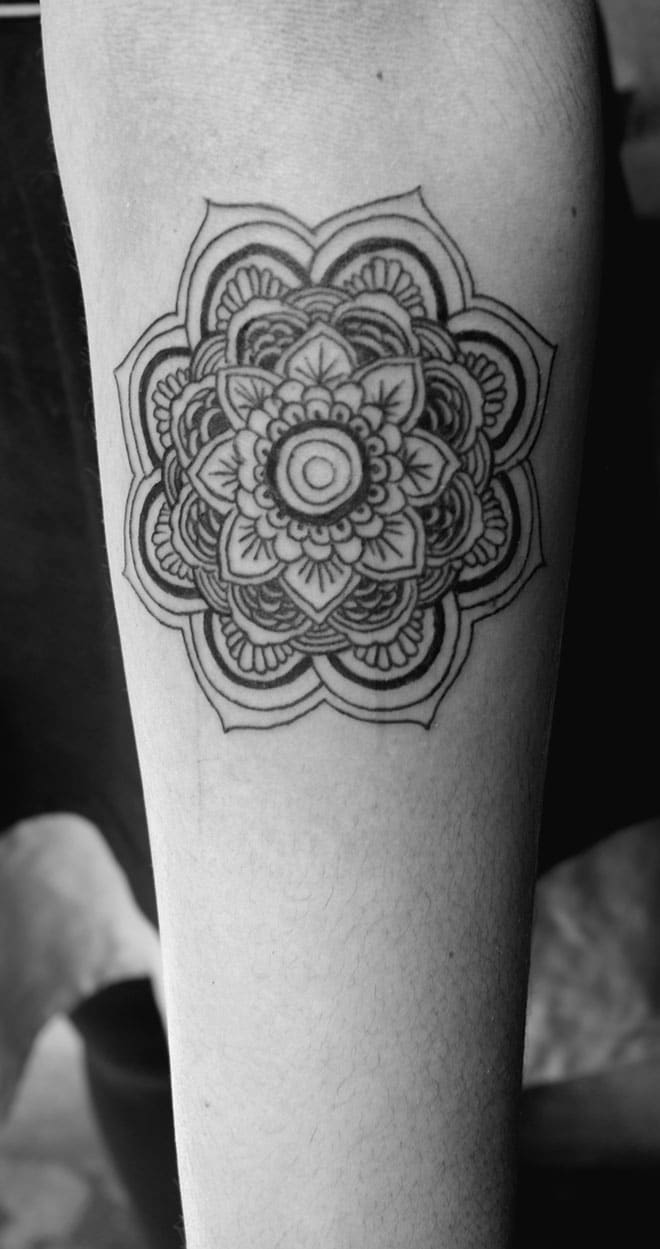 Tatouage tattoo Mandala 02 – Inkage