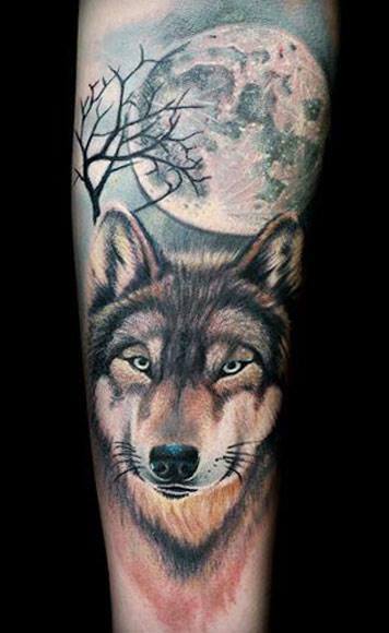 Un tatouage de Loup 12 – Inkage