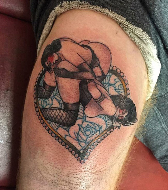 Tattoo osé ; le travail très sexy de Ian Parkin – Inkage